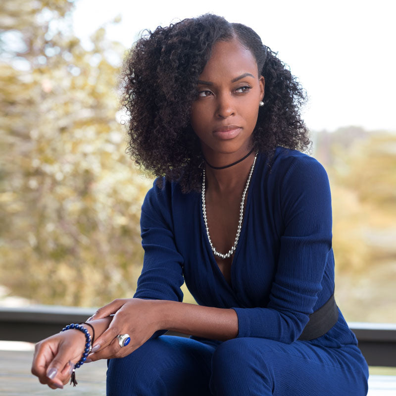 Lapis Lazuli Statement Silver Ring