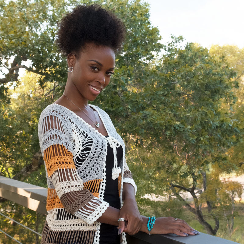 Spin Silver Flower Ring with Turquoise Stones
