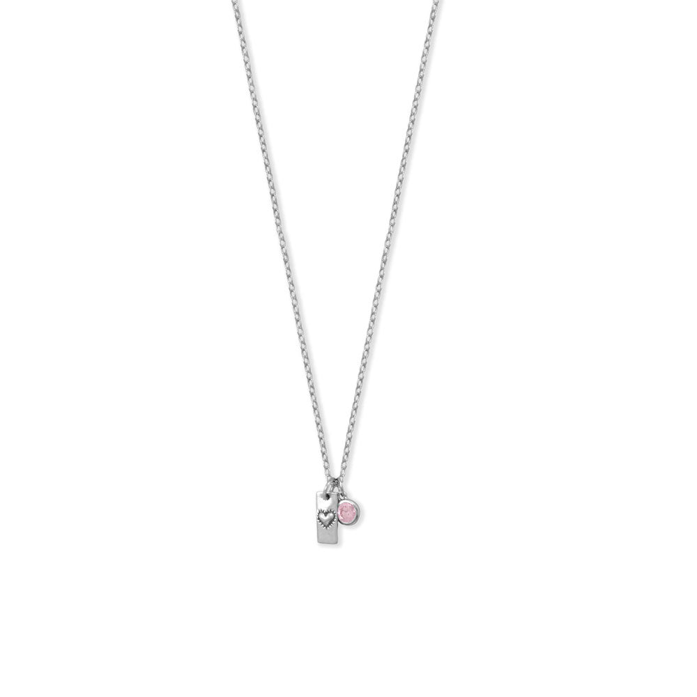 Heart Tag Charm