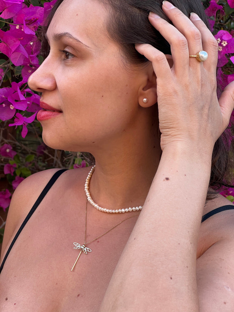 Pearl Statement Ring