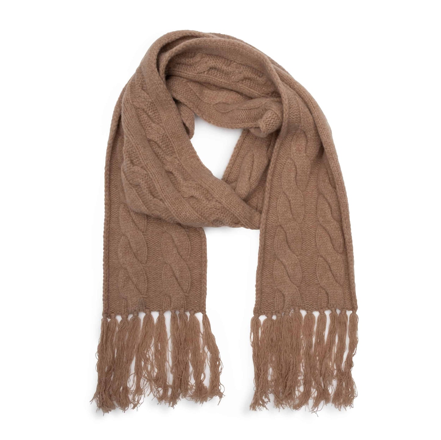 GAIL Camel Wool Scarf