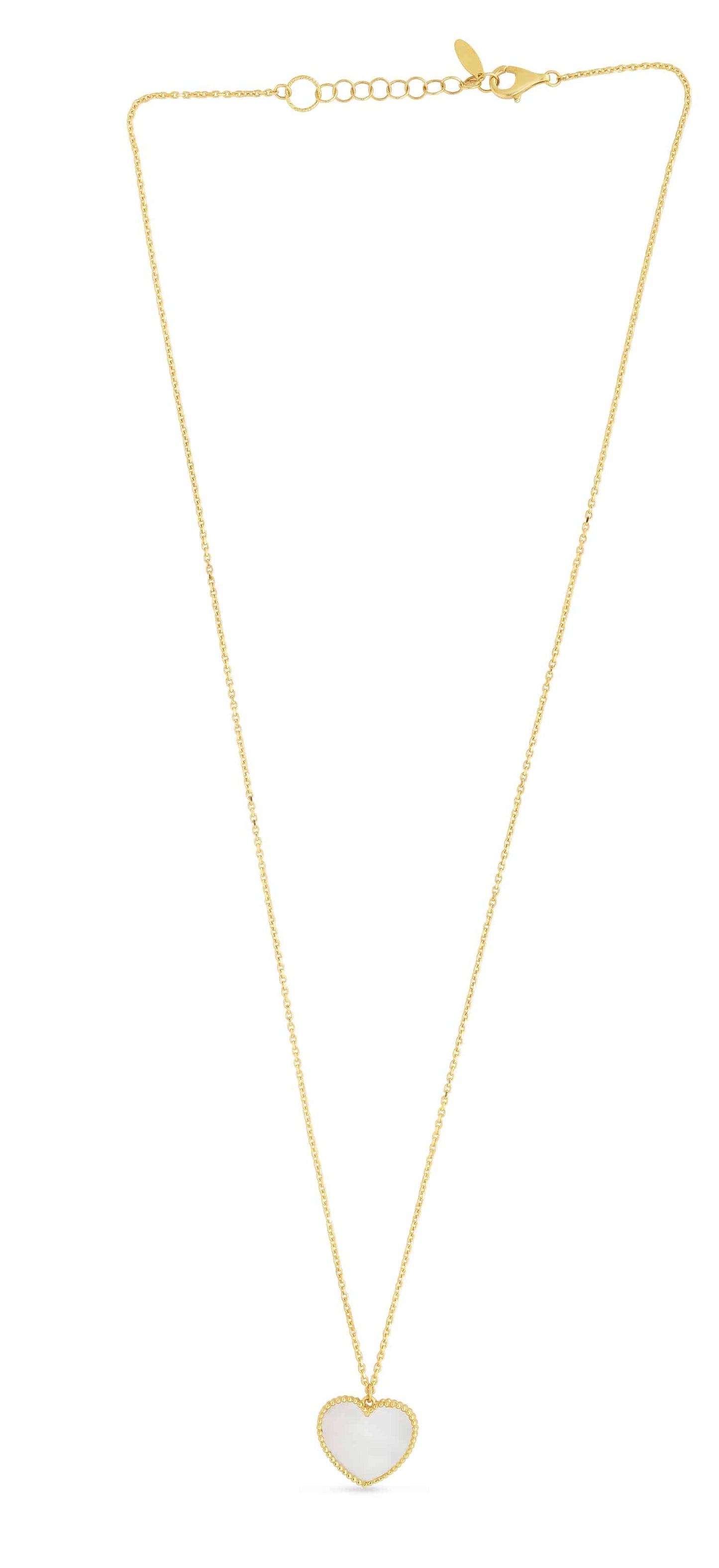 La Perla Heart 14K Gold Necklace