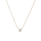 14 Karat Gold Necklace with Cultured Freshwater Floating Pearl