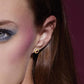 Amethyst  Birthstone 14K Gold Stud Earrings
