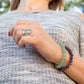 Amethyst Crystal Stretch Bracelet