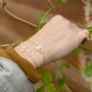 Evil Eye CZ Bolo Bracelet In Vermeil Gold