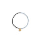Labradorite and Black Spinel Stretch Charm Bracelet Set