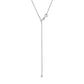 Adjustable Box Chain Silver Necklace