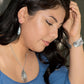 Concave Woven Bold Cuff Silver Bracelet