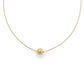 Floating Bead Vermeil Gold Necklace