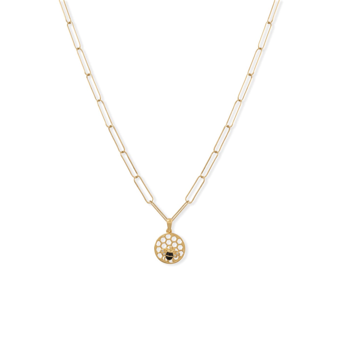 Paperclip Chain Necklace - Classic Trend