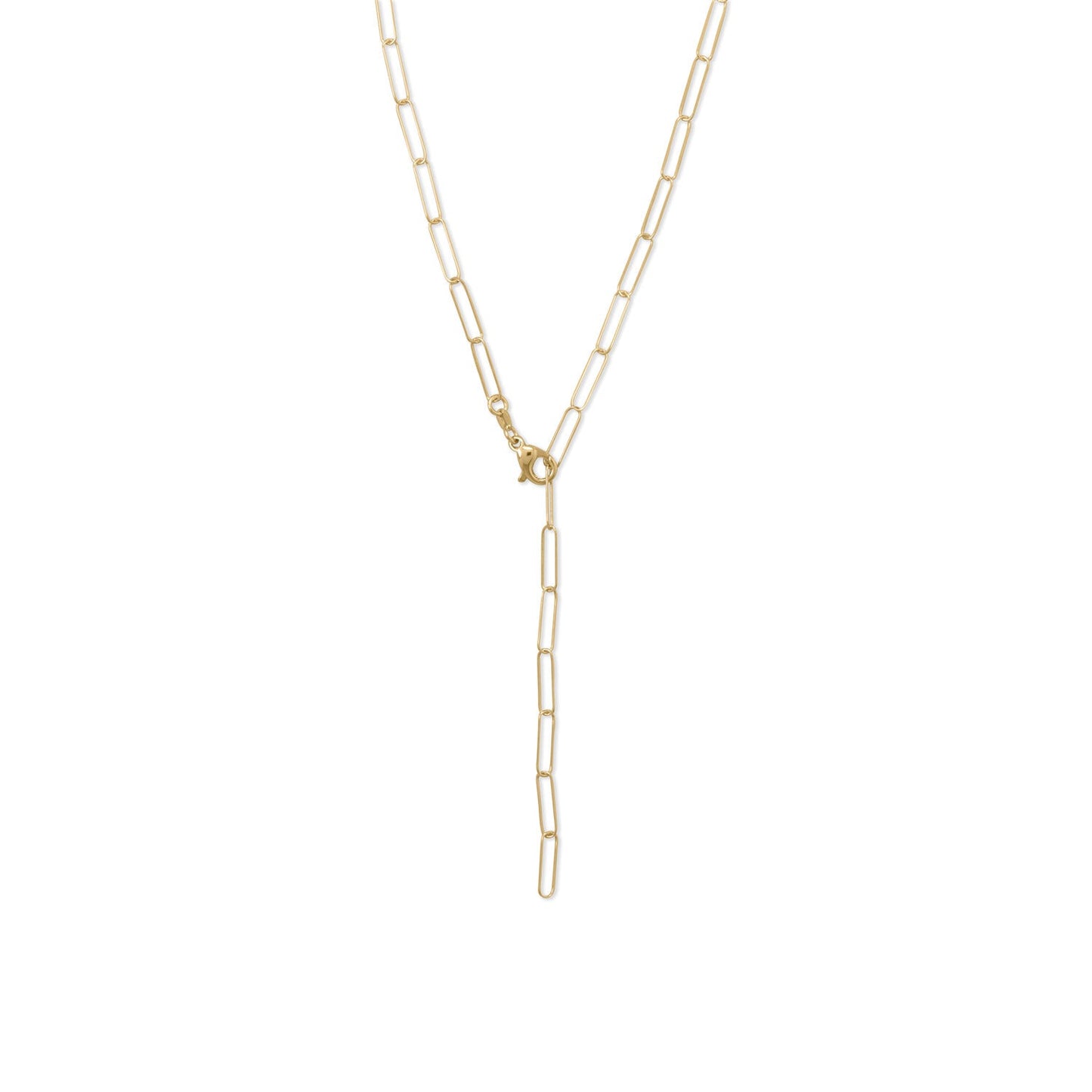 Paperclip Chain Necklace - Classic Trend