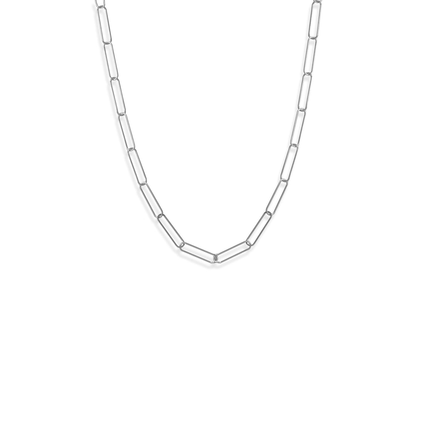 Paperclip Chain Necklace - Classic Trend