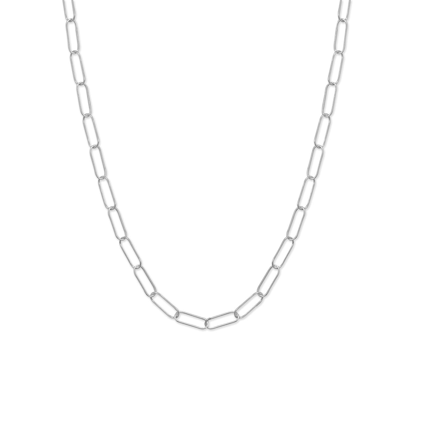 Paperclip Chain Necklace - Classic Trend