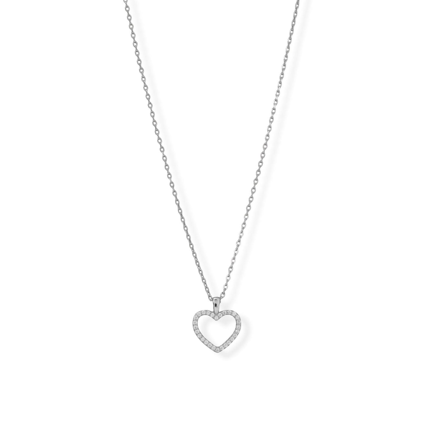 Open Heart Necklace