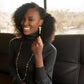 Textured Cascading Vermeil Gold Earrings