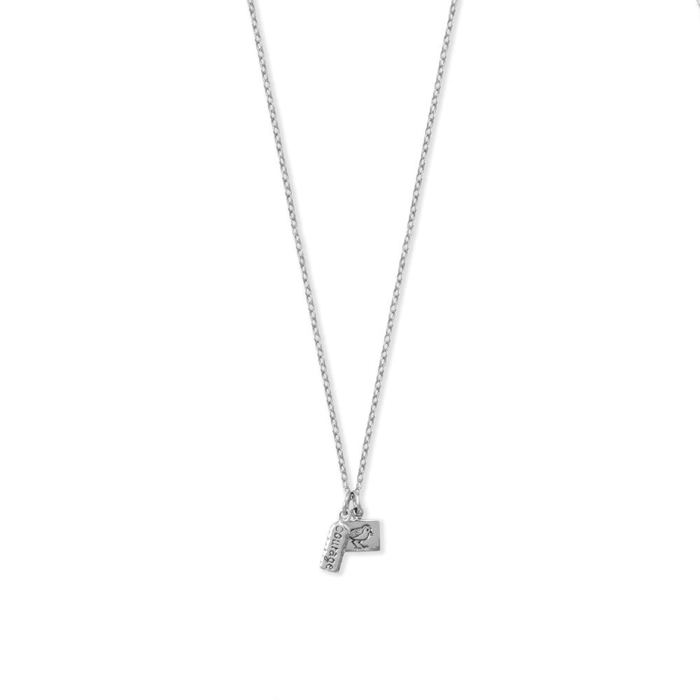 Courage Tag Charm
