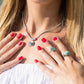 Silver Beaded Band Ring