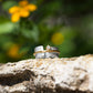 Art Deco CZ Silver Ring