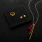 Ball Stud Earrings In Vermeil Gold