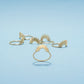 Father Sun Ring in Vermeil Gold