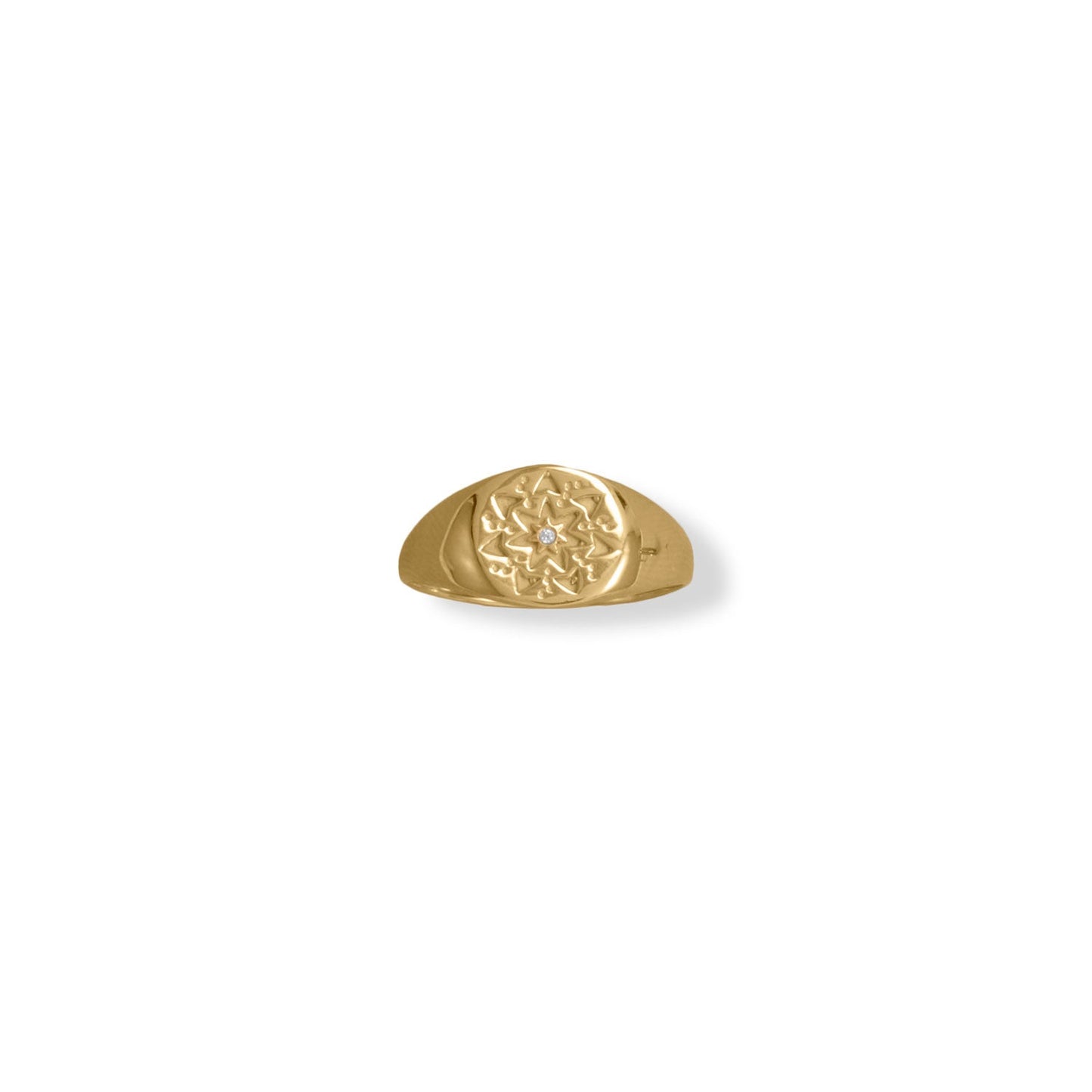 Celestial Star Vermeil Gold Ring