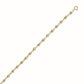 Golden Goddess! Pyrite Bead Anklet