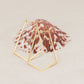 Geometrical Pentagon Vermeil Gold Earrings