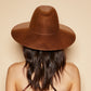 EMMANUELLE IN Camel BROWN HAT