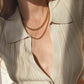 Gold Filled Curb Chain Necklace