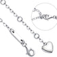 Infinite Austrian Crystal Bracelet in 14K White Gold Plating