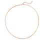 Lilly Diamond 14K Gold Omega Necklace