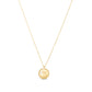 Capricorn Zodiac Diamond 14k Gold  Necklace