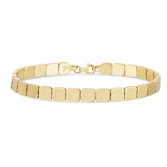 Aurora Cube Gold Bracelet 14K Gold