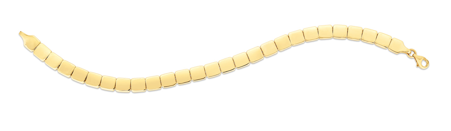 Aurora Cube Gold Bracelet 14K Gold