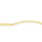 Gold Bar Bead Bracelet in 14 Karat Gold