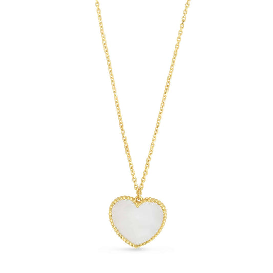 La Perla Heart 14K Gold Necklace