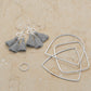 Silver Beaded Band Ring