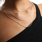 Classic Silver Box Chain Necklace
