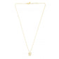 Pearl Butterfly 14k Gold Necklace