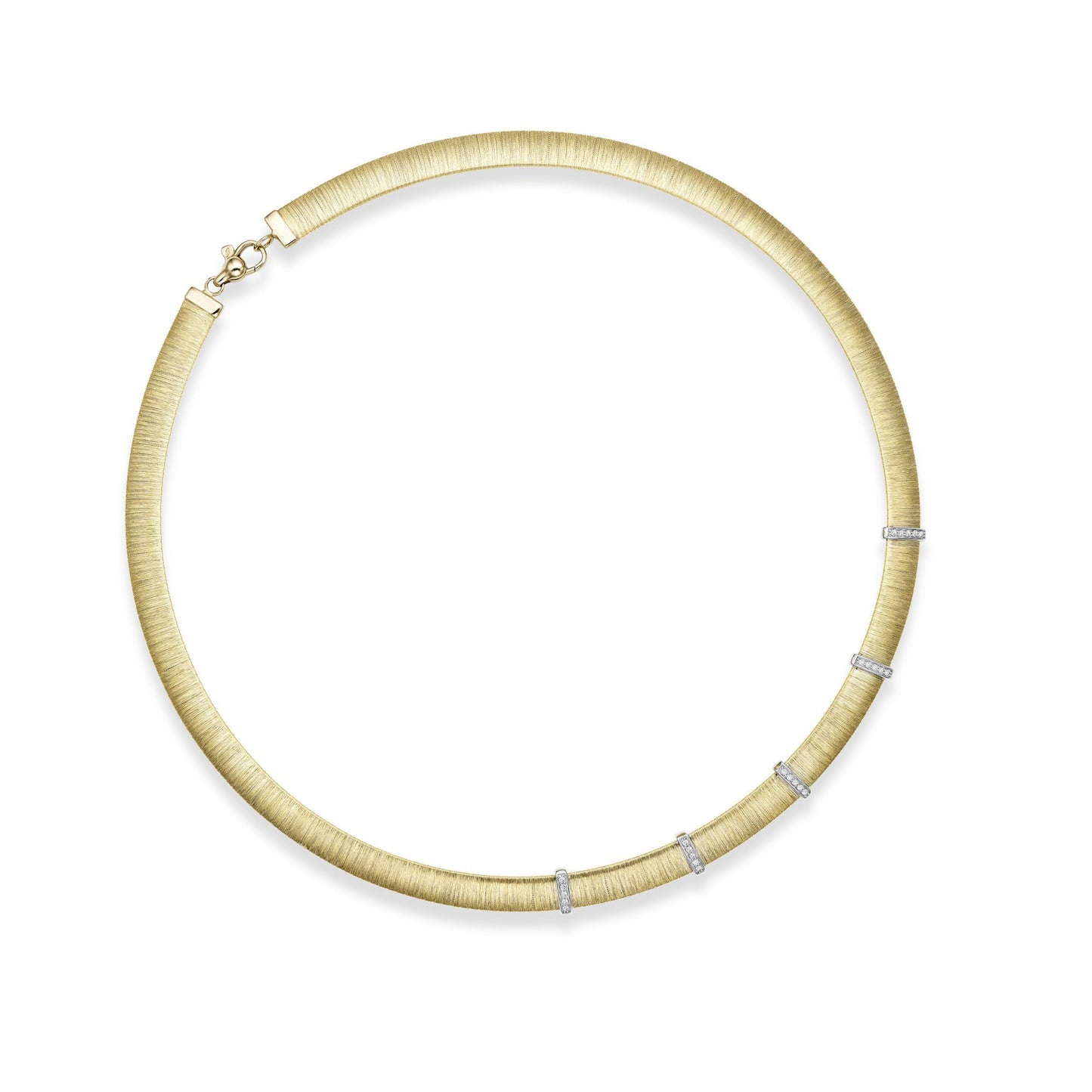 Francesca Diamond Silk 14K Gold Necklace