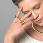 Sculptural Statement Ring 14K Gold
