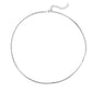 Lilly Diamond 14K Gold Omega Necklace