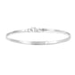 Lilly Diamond 14K Gold Omega Bracelet